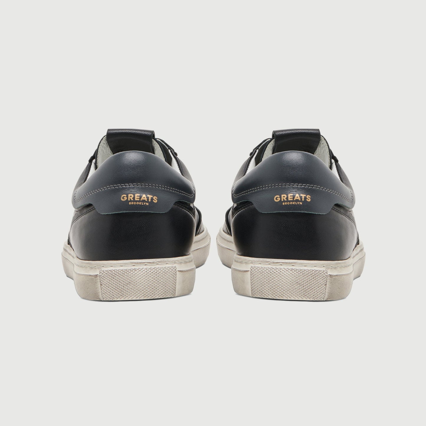 The Charlie Distressed - Black Grey