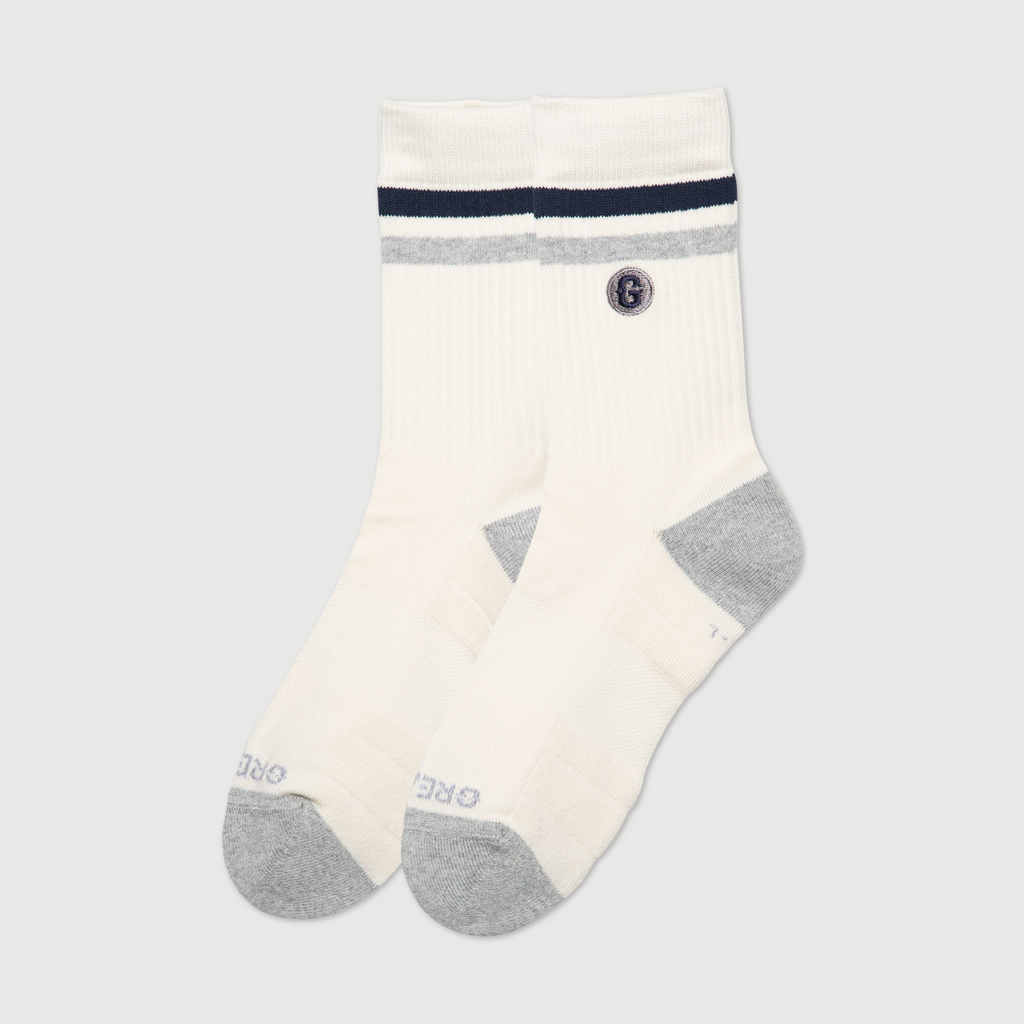 The Varsity Crew Sock - Blanco