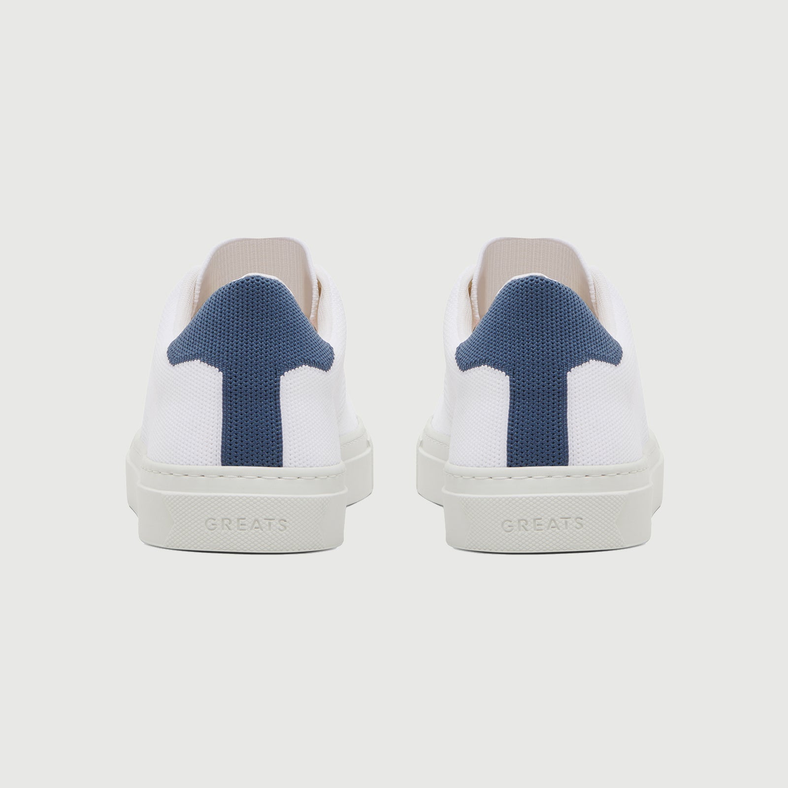 The Royale Knit 2.0 - White Navy