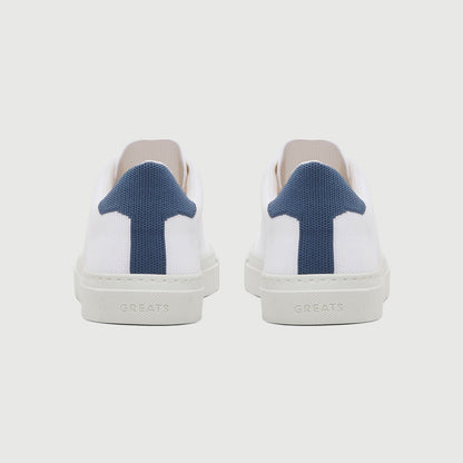 The Royale Knit 2.0 - White Navy