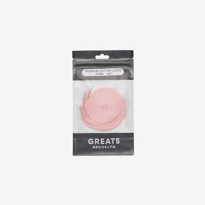 GREATS Premium Cotton Laces - Pink