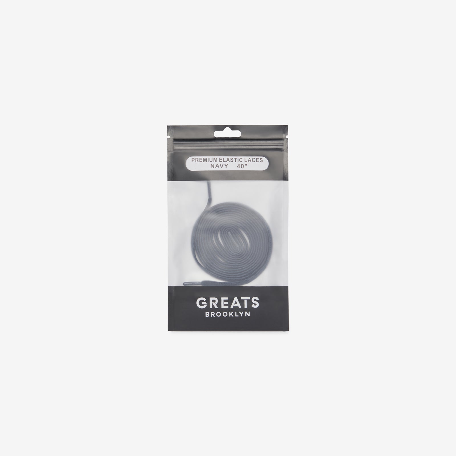 GREATS Premium Elastic Laces - Navy