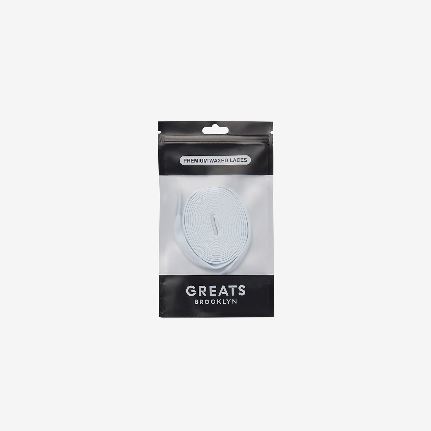 GREATS Premium Waxed Laces - Blanco