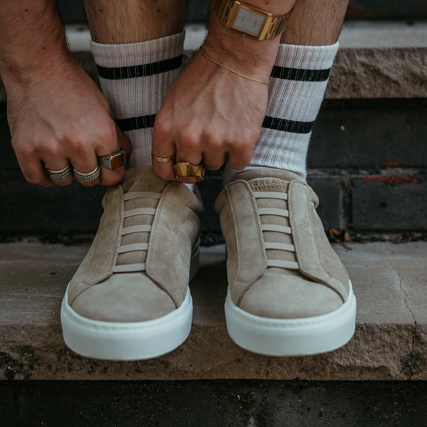 The Royale 2.0 Slip On - Sand