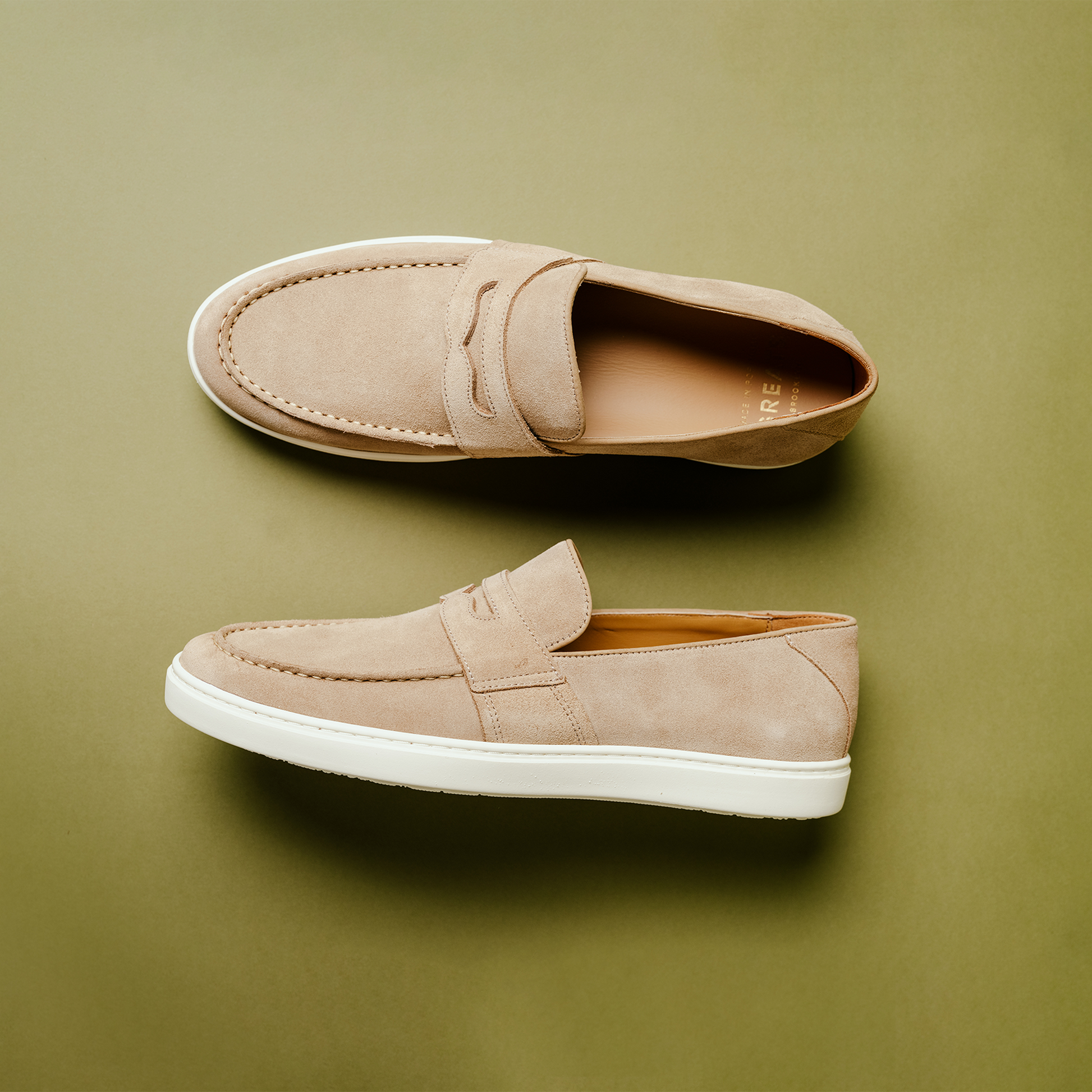 The Paros Penny Loafer - Sand