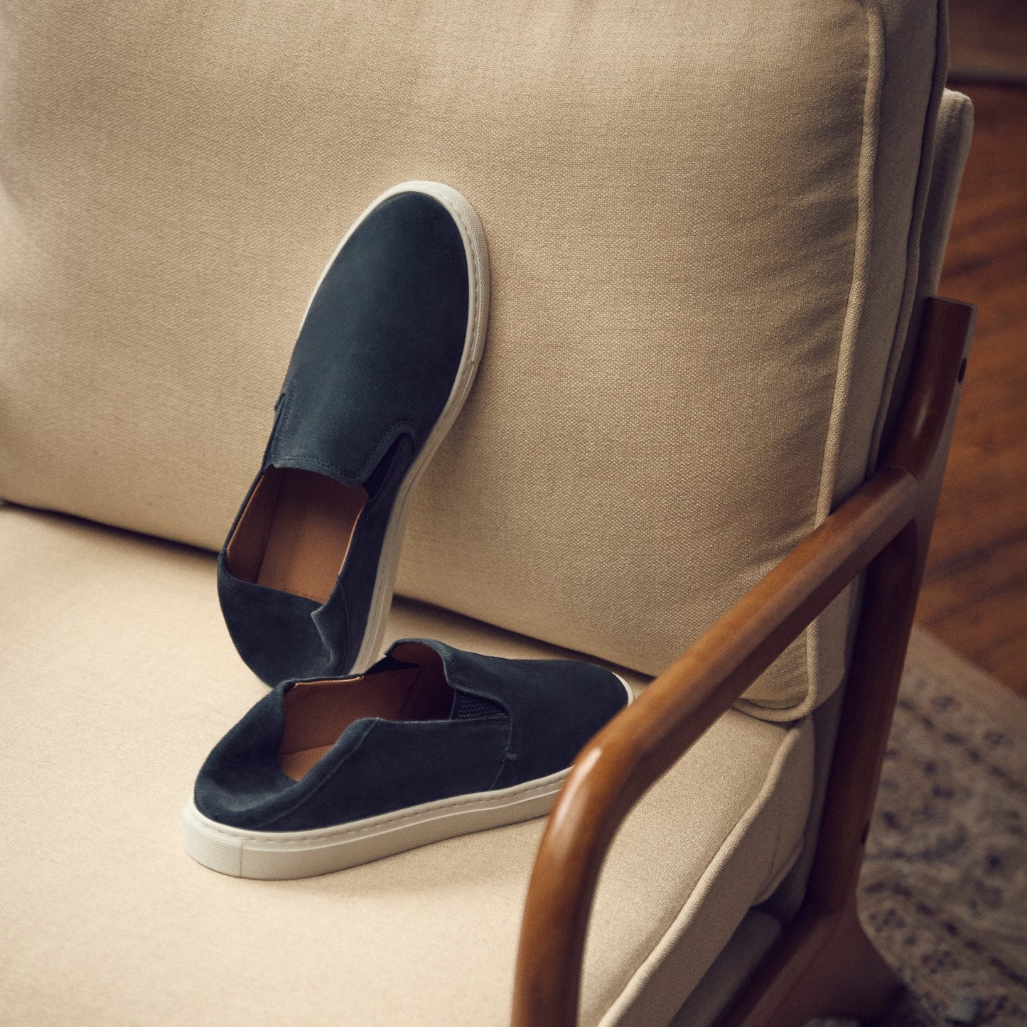 The Reign Slip On - Navy