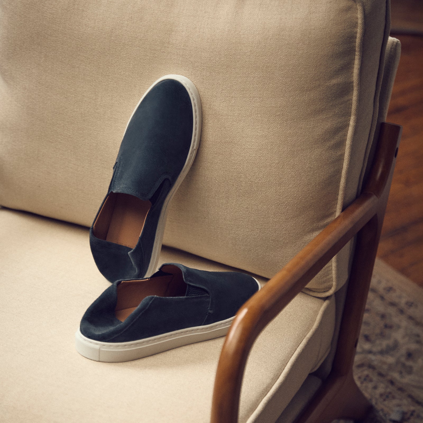 The Reign Slip On - Navy